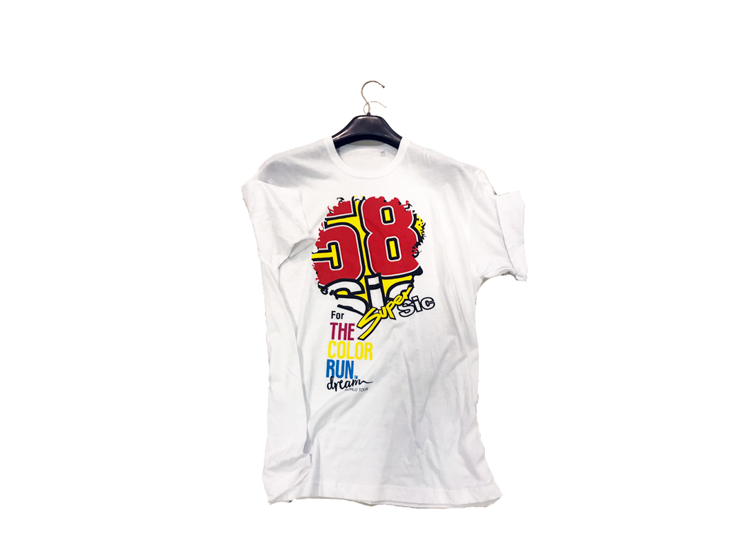 T-shirt color run Fondazione Marco Simoncelli